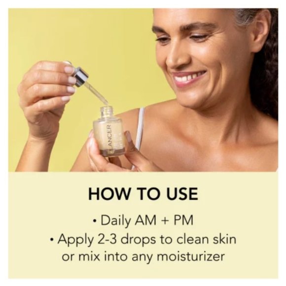 Lancer Triple Peptide Drops Vitamin E+Niacinamide, Collagen, NEW - Mini 4.5 ml - Picture 9 of 13